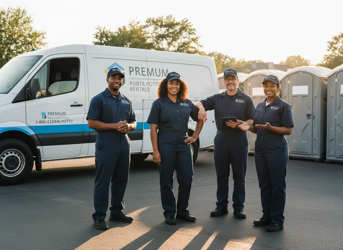VIP Portable Toilets company in Harrison, MI